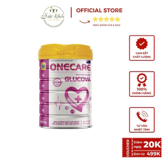 Sữa tiểu đường Onecare Glucova 900g – Dành Cho Người Tiểu Đường và tiền tiểu đường