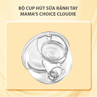 🍀Bộ Cup Hút Sữa Rảnh Tay Dùng Cho Máy Hút Sữa Không Dây Mama's Choice 🍀Chất Liệu Cao Cấp An Toàn Cho Mẹ và Bé