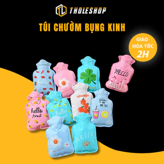 Túi Chườm Bụng Kinh - Túi Sưởi, Chườm Nóng Lạnh Giữ Nhiệt Đa Năng Tholeshop 8493