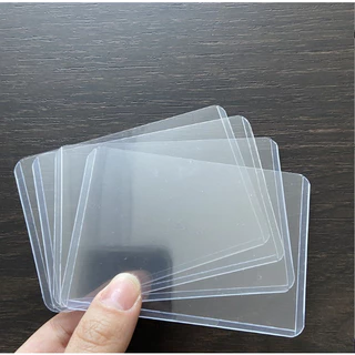 Toploader trong suốt đựng card ảnh kích thước A7 B8 khổ ngang khổ dọc decor Anime, Kpop, thẻ bài ma sói, DIY