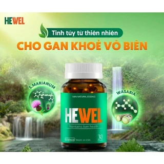 VIÊN UỐNG GIẢI ĐỘC BẢO VỆ GAN KHOẺ HEWEL 30V HÀNG CHÍNH HÃNG