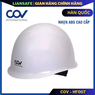 Mũ bảo hộ lao động cối kiểu nhật COV-HF007, ABS chịu lực, Nón bảo hộ lao động cho kỹ sư, công nhân