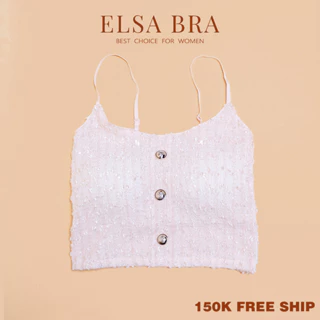 Áo Bra Elsa Đệm Mỏng Mặc Ngoài Phong Cách Nhẹ Nhàng Gợi Cảm Hai Dây Có Thể Điều Chỉnh - 8811