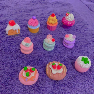 Charm bánh kem bánh ngọt mini trang trí mô hình đồ ăn