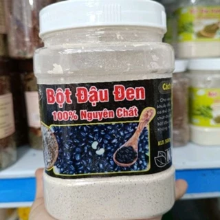 Bột đậu đen xanh lòng rang tay hủ 500g