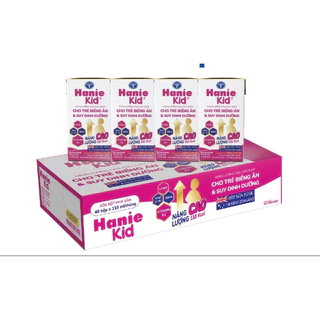 Thùng 48 hộp Sữa nước pha sẵn Nutricare Hanie Kid cho trẻ biếng ăn 110m