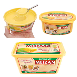 Bơ thực vật/Margarine Meizan 200g/800g thơm ngon dùng nấu ăn làm bánh - (PLTC)