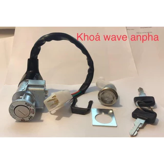 (dùng là thích)bộ ổ khoá xe wave anpha,wave tau hàng bao rẻ bao chấtl lượng