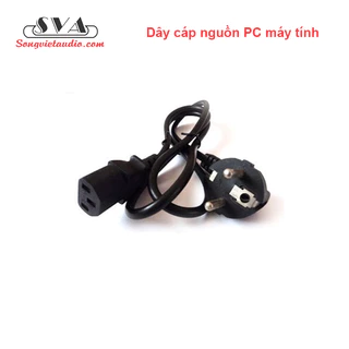 DÂY CÁP NGUỒN, DÂY NGUỒN 220V, DÂY PC CHO MÁY TÍNH, LOA KÉO, NỒI CƠM