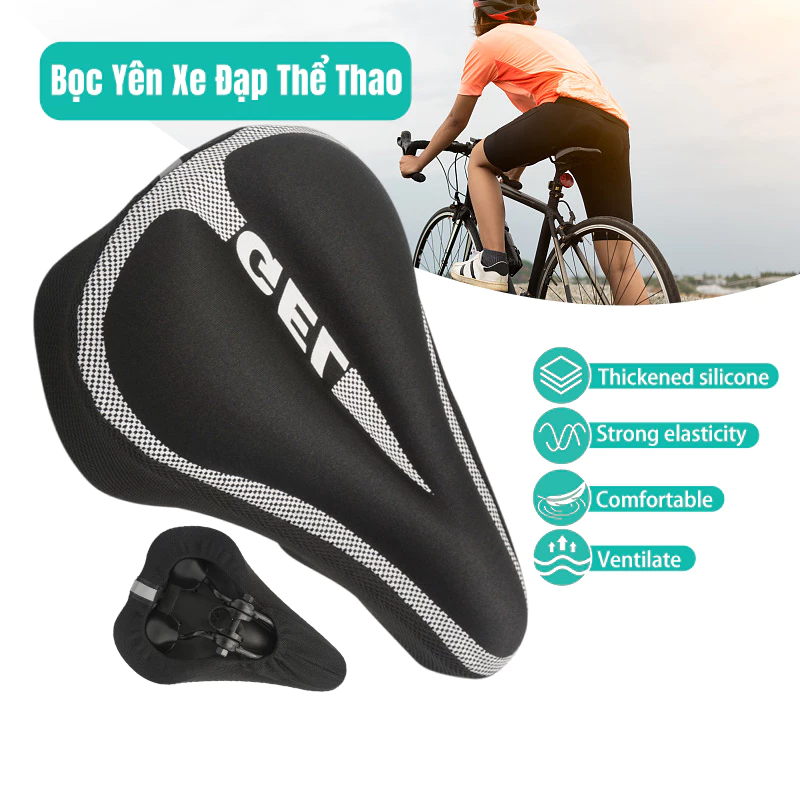 Đệm Lót Yên Xe Đạp Miếng Bọc Yên xe đạp êm ái chống nước phù hợp với mọi dòng xe đạp thể thao địa hình