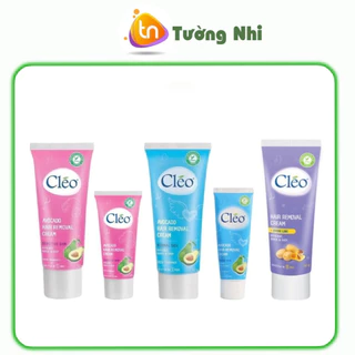 Kem Tẩy Lông Cléo Dành Cho Da Nhạy Cảm 25g - 50g Avocado Hair Removal Cream - Sensitive Skin