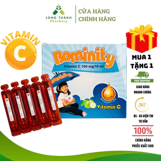 Ống uống Bominity - Bổ sung Vitamin C, nâng cao sức đề kháng cho bé (Hộp 20 ống)