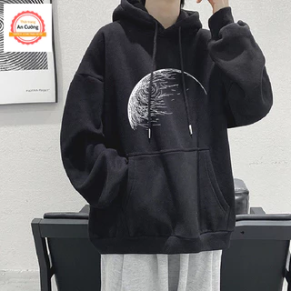 Áo khoác hoodie, áo hoodie nam nữ chất nỉ dày form rộng có mũ giá rẻ HOODIE03 - Thời trang An Cường