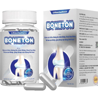 Viên uống Dưỡng khớp BONETON (Chai 30viên) - NUÔI DƯỠNG SỤN KHỚP-GIẢM ĐAU KHỚP, KHÔ KHỚP, CỨNG KHỚP