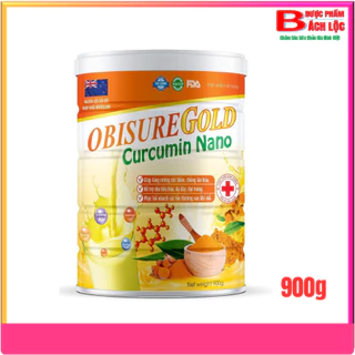 Hộp 900g Sữa Obisure Gold Curcumin Nano Giúp Tăng Cường Sức Khỏe, Chống Lão Hóa, Hỗ Trợ Cho Tiêu Hóa, Dạ Dày, Đại Tràng