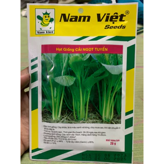 Hạt giống cải ngọt tuyển - Nam Việt, gói 20g