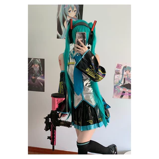 <Sẵn> Trang phục cosplay HASUNE MIKU