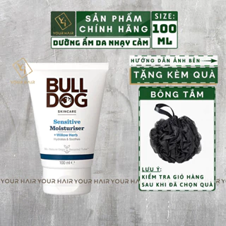 Kem dưỡng ẩm cho da nhạy cảm Bulldog Sensitive Moisturiser – 100ml