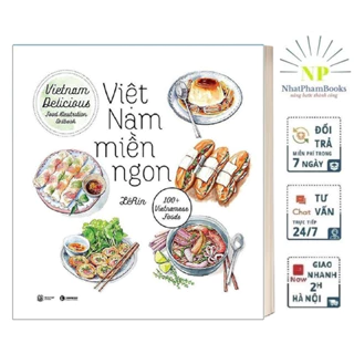 Sách - Việt Nam Miền Ngon (Tái Bản) Tặng Kèm Bookmark
