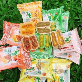 Combo Bánh Pía kim sa Tân Huê Viên 10 bánh 10 vị khác nhau,bánh pía Sóc Trăng mini date mới