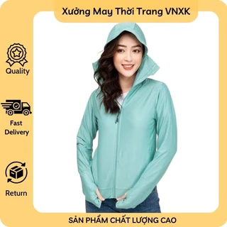 Áo chống nắng thông hơi 1 lớp VNXK - Xưởng May VNXK