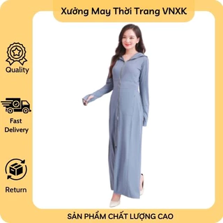 Áo choàng chống nắng 2 lớp , thoáng mát hàng VNXK - Xưởng May VNXK