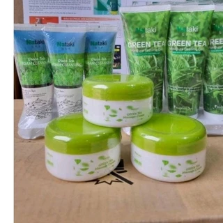 Kem Massage Green Tea Nataki Cream 200g