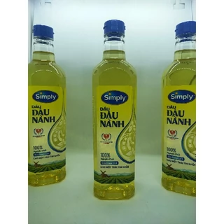 Dầu đậu nành Simply chai 1 lít