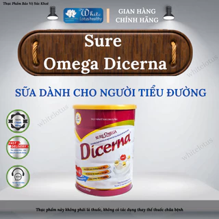 Sữa Sure Omega Dicerna - Sữa Dành cho Người Tiểu Đường (H/900g)