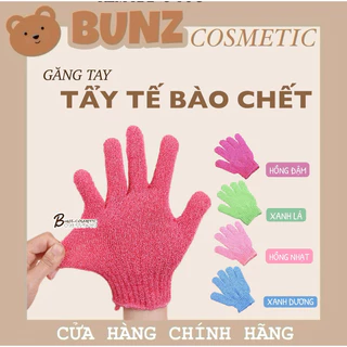 Găng tay tắm tẩy tế bào chết