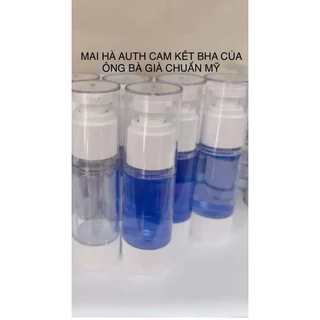 LỌ CHIẾT BHA HÚT CHÂN KHÔNG MỸ PHẨM CÁC SIZE 10ML-30ML-50Ml