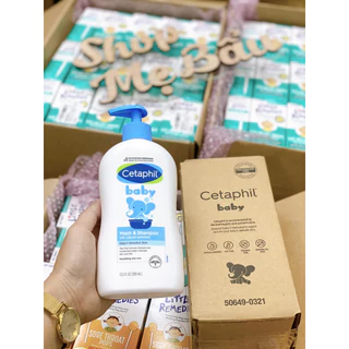 MẪU MỚI - Sữa tắm gội có vòi 2in1 Cetaphil Baby Baby Wash & Shampoo 399ml