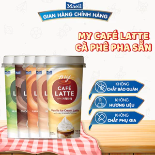 Cà Phê Uống Liền Bảo Quản Lạnh MAEIL My Café Latte Nhập Khẩu Hàn Quốc, Hương Vị Thơm Ngon 220ml