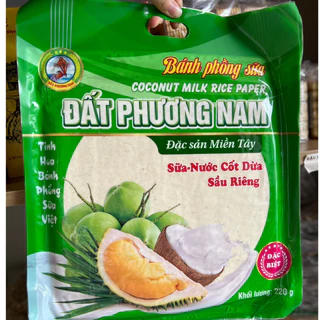 Bánh Tráng Sữa Sầu Riêng - Bánh Phồng Sữa Miền Tây Thơm Ngon