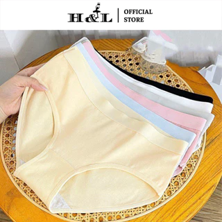 Quần lót nữ cotton mềm mại, lưng thun co giãn ôm eo quyến rũ, đáy may 2 lớp HL BOUTIQUE L2020