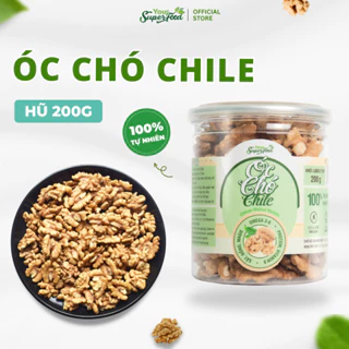 Nhân Óc Chó Chile Tách Vỏ Giàu Dinh Dưỡng Tốt Cho Mẹ Và Bé Ăn Kiêng Giảm Cân Không Sợ Hôi Dầu Your Superfood (200g)