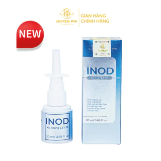 Xịt Xoang Lá Lốt INOD Huyền Phi 20ml tác dụng Hỗ Trợ Điều Trị Viêm Xoang, Đa Xoang