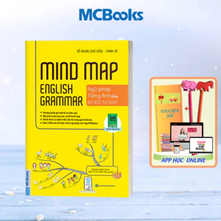 Sách - Mindmap English Grammar - Ngữ Pháp Tiếng Anh Bằng Sơ Đồ Tư Duy - Học Kèm App