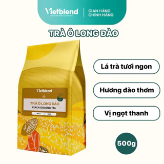 Trà Ô Long Đào VIETBLEND Túi 500g - Hàng Chính Hãng