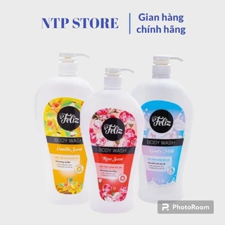 Sữa tắm Feliz Body Wash (Chai 1 lít)