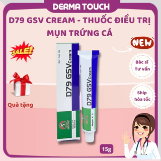 D79 Gsv Cream - Giảm mụn trứng cá