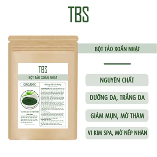 BỘT TẢO XOẮN NHẬT - BỘT NGUYÊN CHẤT - HỔ TRỢ SÁNG DA, GIẢM MỤN, MỜ THÂM