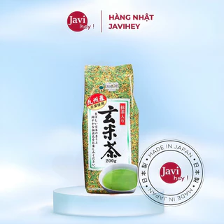 Trà Xanh Gạo Lứt Rang Nhật Bản Kunitaro Gói 200g