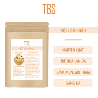 BỘT CAM THẢO - BỘT NGUYÊN CHẤT - HỔ TRỢ TRẺ HÓA LÀN DA, SÁNG DA, GIẢM MỤN