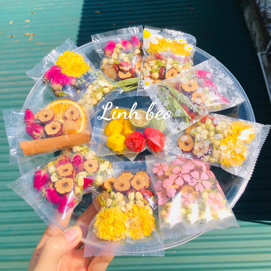 Sét 10 gói trà Dưỡng nhan đẹp da như hình