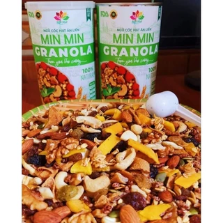 Granola - ngũ cốc hạt min min chất lượng chính hãng- date mới