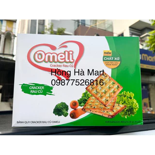 Bánh Omeli Cracker Hộp 400g Đủ Vị