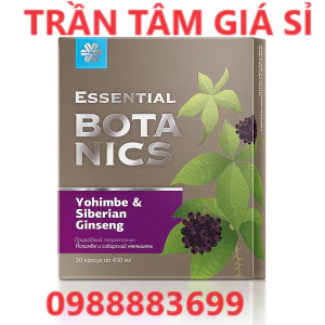 Thực phẩm bảo vệ sức khỏe Siberian Essential Botanics Yohimbe & Siberian ginseng 30 viên