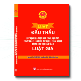 Sách - Luật Đấu Thầu - Quy Định Lựa Chọn Nhà Thầu, Hạn Chế Thất Thoát, Lãng Phí, Tiêu Cực, Tham Nhũng