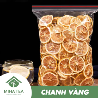 100g Chanh vàng sấy khô, trà chanh vàng thái lát - Miha Tea